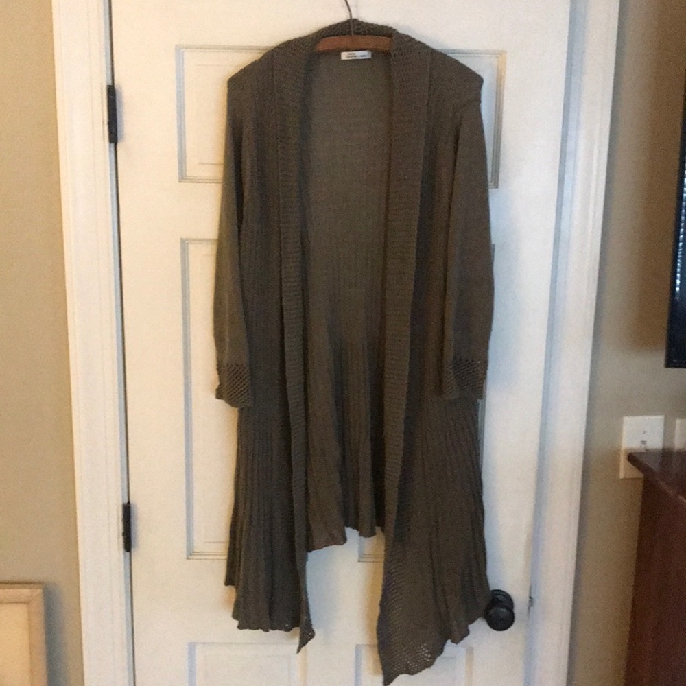 Light weight long cardigan